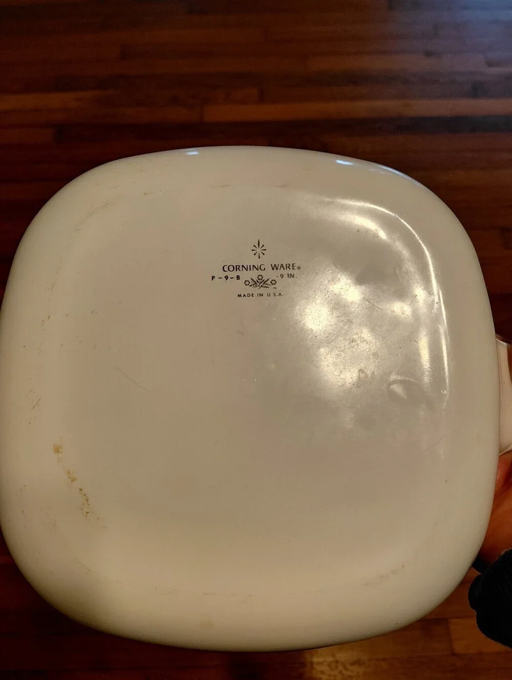 P9B 2.5 Quart Corning Ware Blue Cornflower Casserole Dish